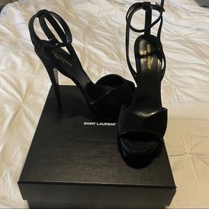 YSL Yves Saint Laurent Platform Sandals